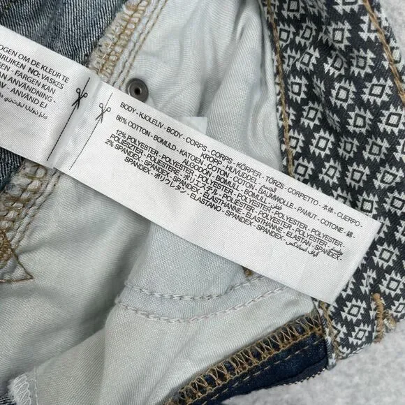 Ariat REAL Jeans Womens 28S (29 x 30) Rosa Perfect Rise Boot Cut Lita Denim - Picture 13 of 14